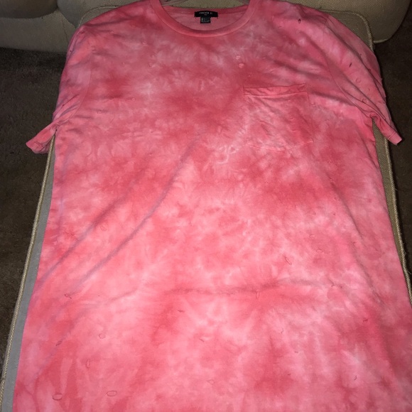 Pink tie dye t-shirt - Picture 2 of 2